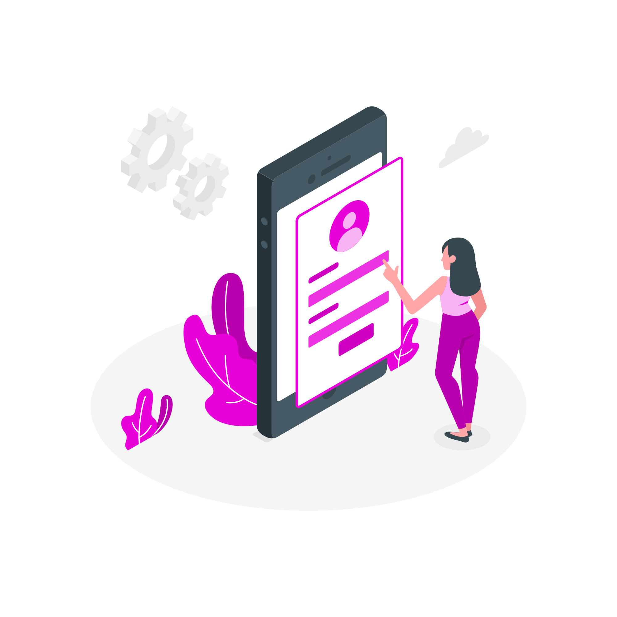 Login illustration